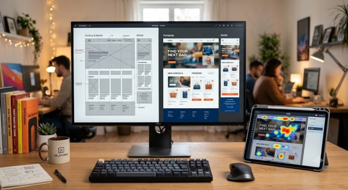 Визуальный капитал: как профессиональный UX/UI-дизайн сайта конвертирует посетителей в клиентов
