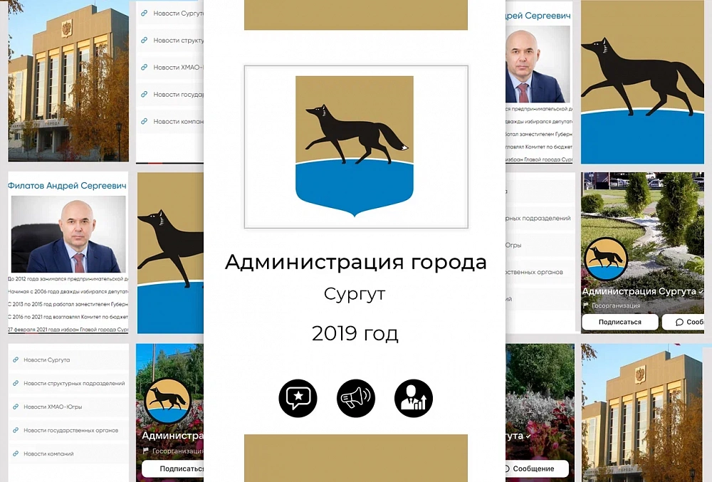 Администрация города Сургут - 2019